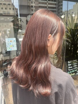 ラキ(Laki) ブリーチなしピンクカラー