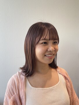 サラ ビューティー サイト 古賀店(SARA Beauty Sight) 大人可愛い/ブリーチなしカラー/暖色系カラー/トレンドカラー