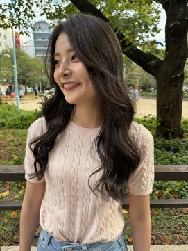 サル(saru) #カーキベージュ × #レイヤーカット