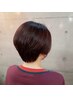 カット＋カラーリタッチ（アルカリカラー白髪染め）　￥11770→￥11000