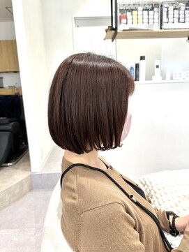 ブランシュ 南行徳店(BLANCHE) 黒髪/ボブルフ/ネビージュ/小顔/ワンレン/髪質改善/前髪