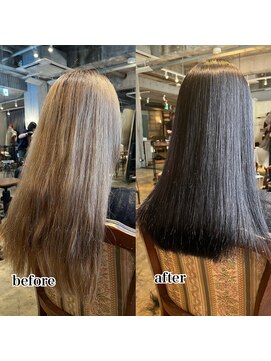 髪質改善と縮毛矯正の専門店 サンティエ(scintiller) 髪質改善　縮毛矯正　艶髪　20代30代40代