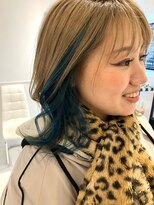 ルシードスタイル グローバルディー 稲毛店(LUCIDO STYLE GLOBAL.D)&nbsp;インナーカラー20代30代40代髪質改善オージュア白髪染め稲毛駅