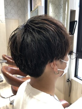 ビス リアン 川口店(Vis lien) 30代40代メンズビジネスナチュラルブラウン爽やかツーブロ