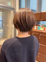 エルサフィロ ヨドヤバシ(el zafiro yodoyabashi)&nbsp;ショートヘア　ベージュカラー