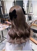 透明感たっぷりミルクブラウン