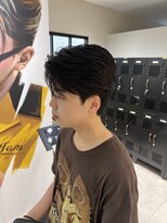 ステージ(STAGE)&nbsp;ダウンパーマ　ニュアンスパーマ　センターパート