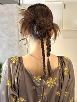 ムーン バイ ケンジ(moon by KENJE)&nbsp;【nanaka】カチモリ/ヘアアレンジ/ヘアセット/結婚式