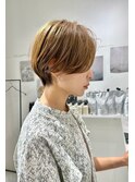 大分ショートボブ顔まわりレイヤーカット髪質改善カラー30代