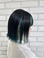 アッシュ 稲田堤店(Ash)&nbsp;アンブレラカラー×グリーン