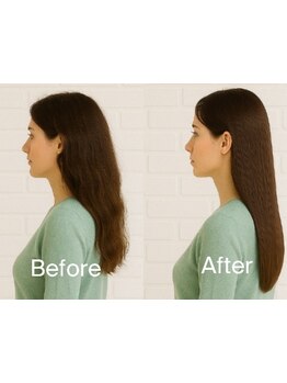 クセ毛やうねり、年齢による髪の変化などのお悩みを解決する為に、最適な施術をご提案。
