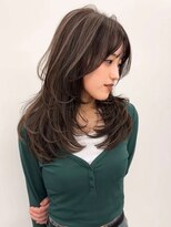 アミリー ひたち野うしく店(Amily)&nbsp;ハイライトバレイヤージュダブルカラーケアブリーチ20代30代