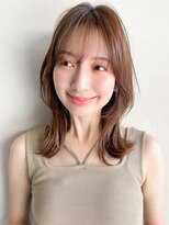 リヤン 表参道(lyann)&nbsp;美髪グランマッシュ艶感うる艶髪モテ髪ワンカール暗めカラー