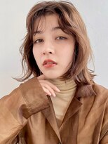 アンドレイ 表参道(andrey)&nbsp;クラゲヘアー/小顔に見せるヘア/ココアベージュ/表参道