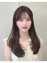 コア 銀座(COA)&nbsp;カットカラー、顔まわり、レイヤーカット