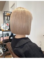 オーダイム(ou' dime) ショートブリーチケアブリーチボブ髪質改善縮毛矯正