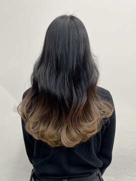 アンブルリュクス 中野(amble luxe) すそカラー/グラデーションカラー/ブリーチ