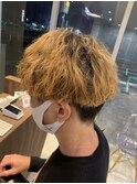 メンズふんわりニュアンスパーマ