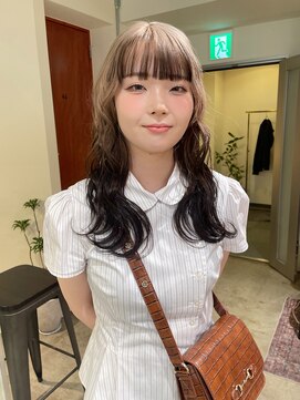 ノル 栄矢場町(nol) ハイトーンベージュとブラウンのデザカラ