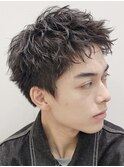 天神スパイキーショートツイストスパイラルパーマツイストパーマ