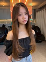 ロンドルーチェ 心斎橋(Lond luce)&nbsp;グレージュ×ハッシュカット［髪質改善/縮毛矯正/レイヤー］
