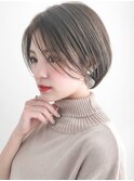 ♪前下がりショートボブハンサムショートカット上手い錦糸町ケア