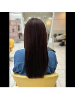 キセイ 幸町店(KISEI) 韓国風ロングストレート/艶髪ストレートで上品な大人スタイル