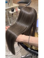 ラ ブレス なんばスカイオ(LaBless) ブリーチなし透明感オリーブグレージュ