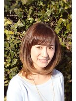 ヘアー リック(Hair Ric) お手入れ簡単!!おとなかわいい柔らか小顔ミディアム♪