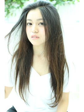 エイト新宿店(EIGHT shinjuku) ラフな抜け感外人風ナチュラルヌーディグラデーションカラー