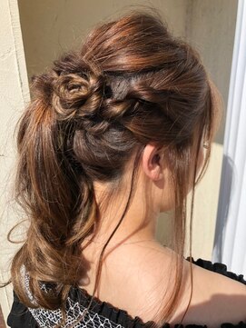 リベロ(RIVERO) ☆ポニーテール☆きゃわいくアレンジ