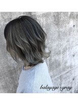 アンルーク ヘア(+1 unluke hair)&nbsp;[+1unluke]2026-SS/balayage×gray