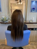 美容室 ダン エクセルシア(Dan)&nbsp;艶カラー&編込エクステ