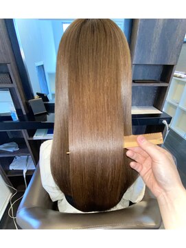アールサロンプラスキャスパ 自由が丘(Rrsalon+CASPA) カラーR.HASトリートメント同時施術で潤いのある艶カラーに！