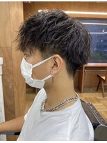 【Lond GULLMAN Hide】MEN'S HAIR/ツイストスパイラルパーマ