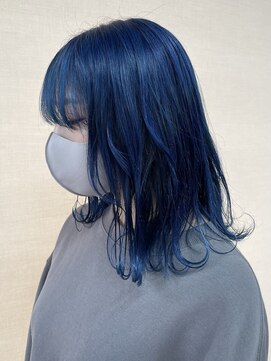 ノア(noa.) 『ハイトーンカラー』ハイトーンネイビーブルー