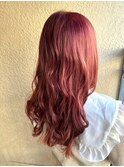 ／カシスピンク／波巻きヴェーブ／ヘルシースタイル／