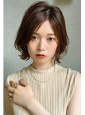 外ハネくびれふんわり丸みカールヘルシースタイル春パーマ　内見