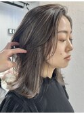 ハイライト/メルティカラー/フェミニンロング/似合わせカット