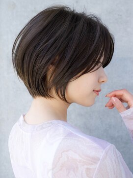 エインアンリー 表参道(AIN.ANLY.) 前髪なし大人ショートボブ20代30代40代【AIN.表参道】川原大地