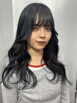 ジーナ(XENA) ブルーブラック　黒髪カタログ　渋谷