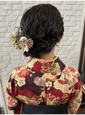 袴×ヘアアレンジ