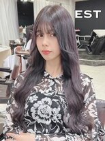 エスト 大阪梅田(EST)&nbsp;レミー100%/53cm☆シールエクステ60枚+ブリーチカラー