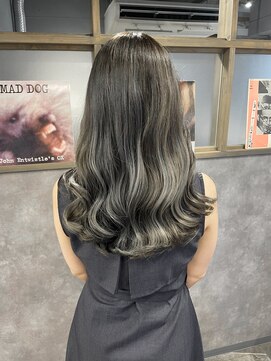 ナナシ(nanac) グレーバレイヤージュ