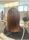 切りっぱなしボブ