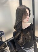 Long hair style