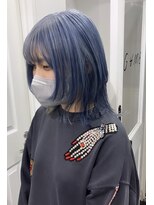 ゲーム 渋谷店(GAME) ダブルカラーグレージュカラーケアブリーチハイトーンカラー韓国