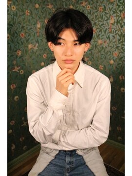 ザップ(ZAP) MEN'S  HAIR   センターパートウルフ