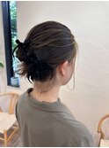 ミディアムヘア＊大人可愛いモテ髪まとめ髪ヘアアレンジ10代20代