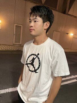 ローレンサカエ(LOREN) センターパート/ダークアッシュ/ニュアンスパーマ/栄/久屋